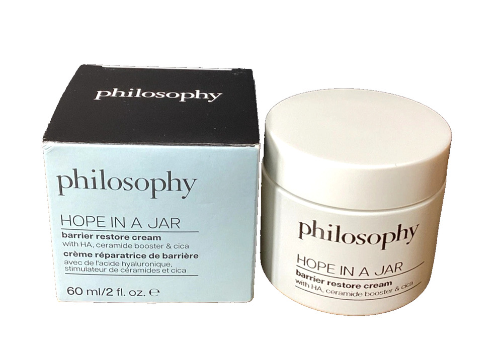 Philosophy Hope In A Jar Barrier Restore Cream 60ml / 2floz Brand New in Box